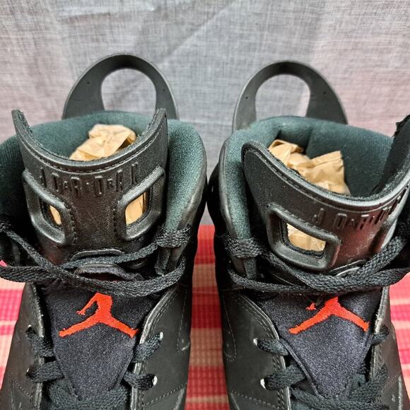 %Nike Air Jordan 6 Retro Infrared Black (2014) Men Size 10.5 / AJ12 main image 11